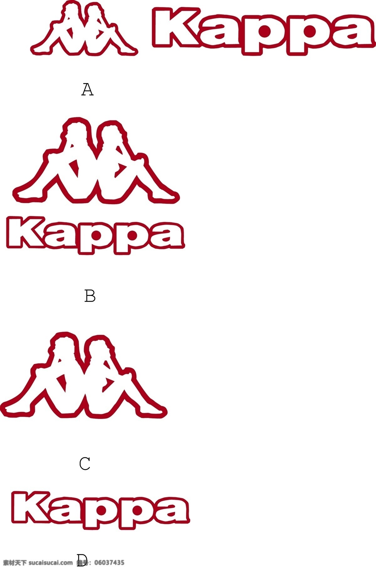 kappa 标识标志图标 企业 logo 标志 矢量logo 矢量图库 矢量图 psd源文件 logo设计