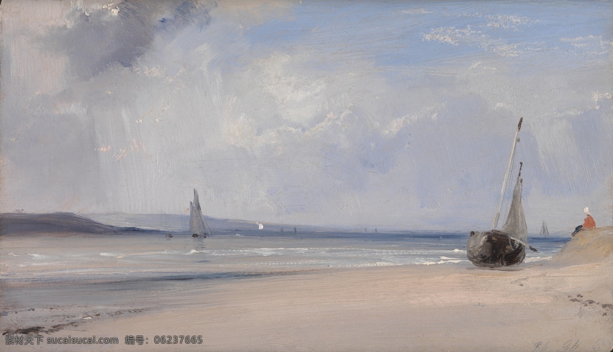 fert 茅 风景 建筑 田园 植物 水景 印象 画派 写实主义 油画 装饰画 la bonington parkes richard 装饰素材