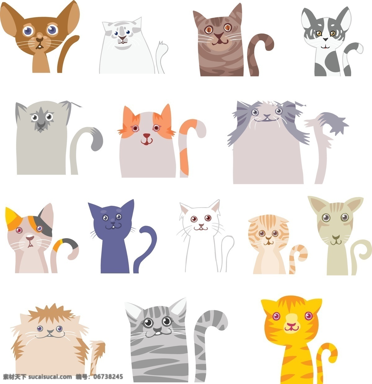 漫画 插图 猫 矢量 卡通 卡通插图 卡通猫 插图的猫 猫的卡通插图 插画 猫卡通矢量 形象 的卡 通 矢量图 其他矢量图
