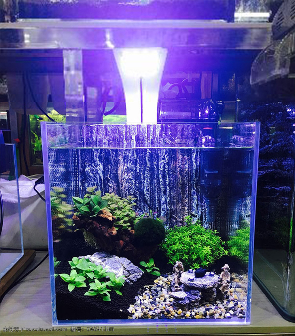 鱼缸led灯 小型鱼缸 鱼缸水草灯 led灯 鱼缸造景 小夹灯