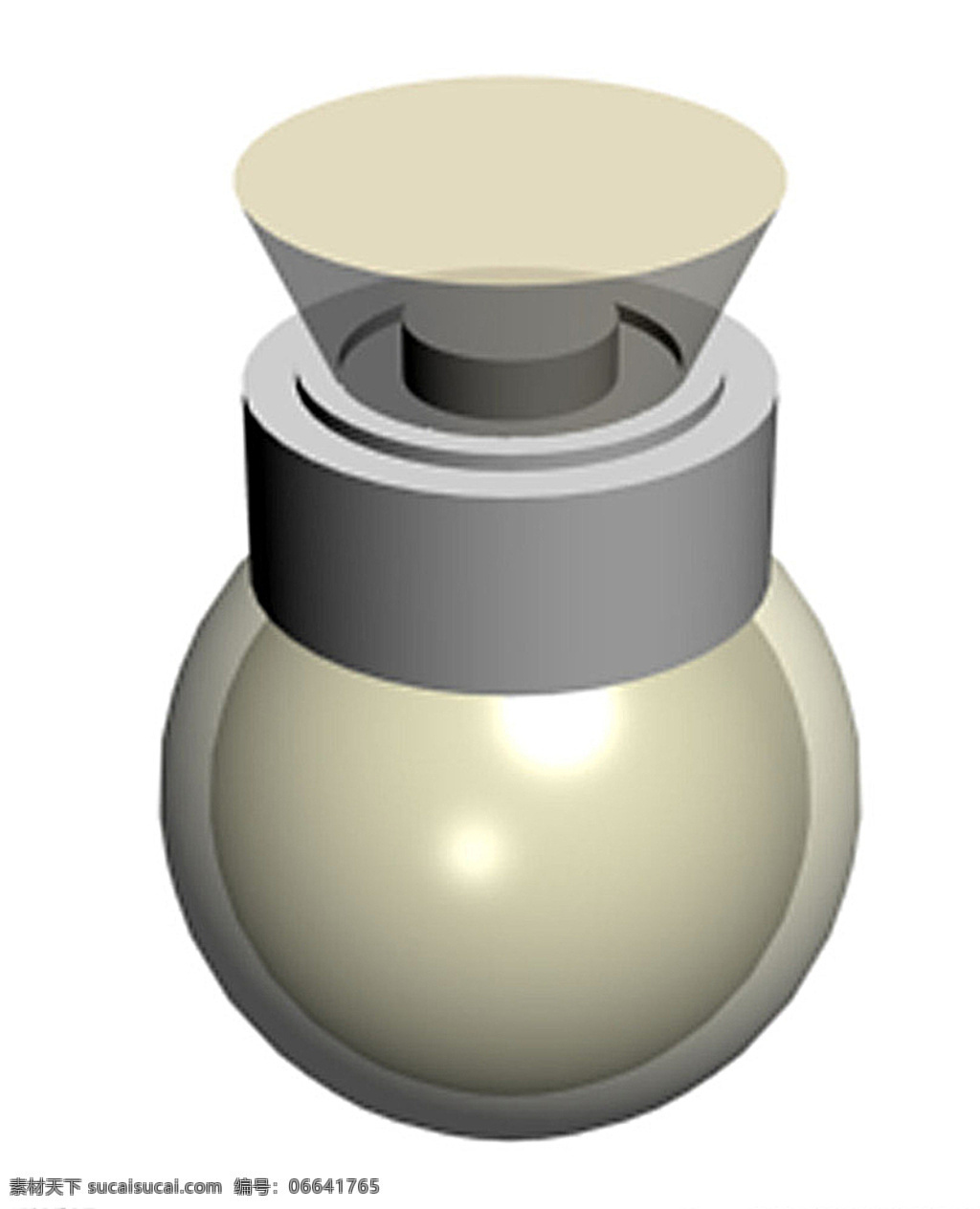 玻璃瓶子 圆球 矮肥 玻璃 透明 平盖 喷头 化妆品 药用品 液体瓶 圆瓶 效果图 曲线 模型 3d设计 其他模型 max 白色