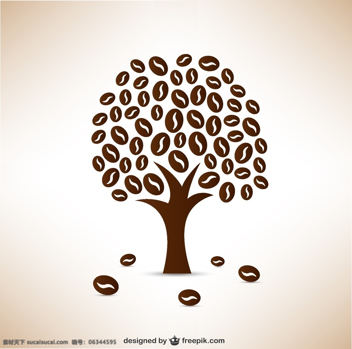 咖啡豆树 咖啡 自然 豆类 图标 高清 源文件