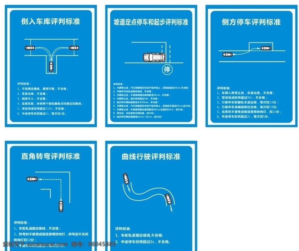 驾校 学 车 最新 评判 标准 倒车入库 坡道定点停车 侧方停车 直角转弯 曲线行驶标准 联通七喜手机