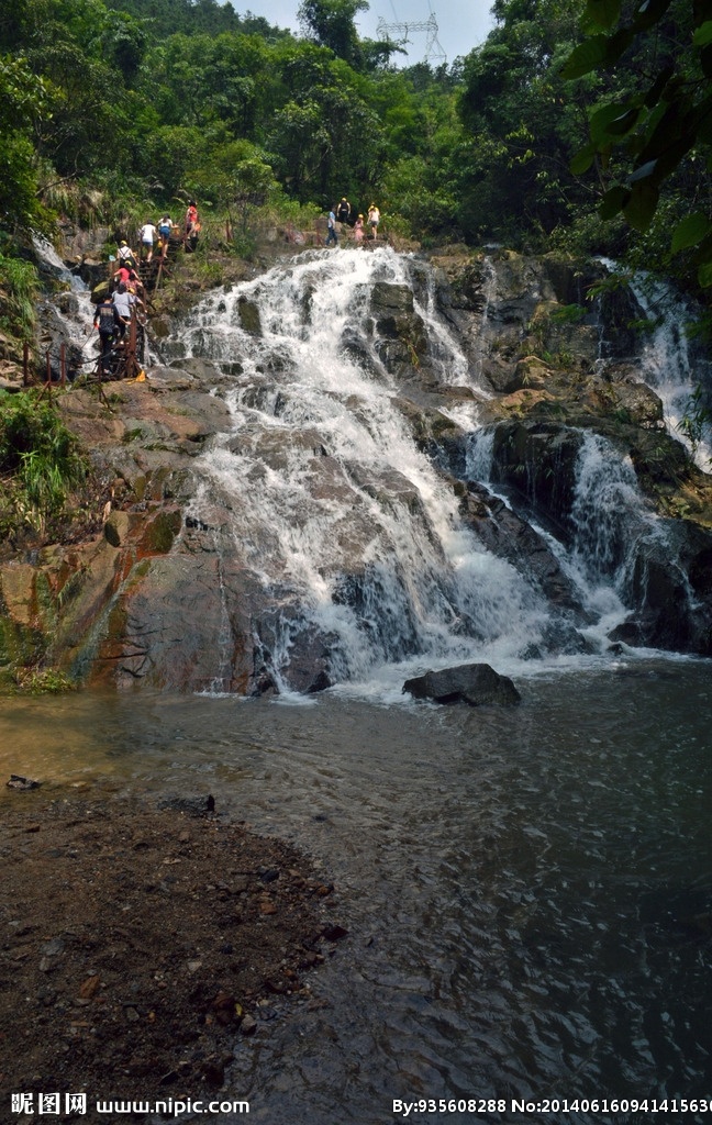 清远森林山水 小溪 溪流 山间 森林 流水 清远 峡谷 山水 瀑布 国内旅游 旅游摄影