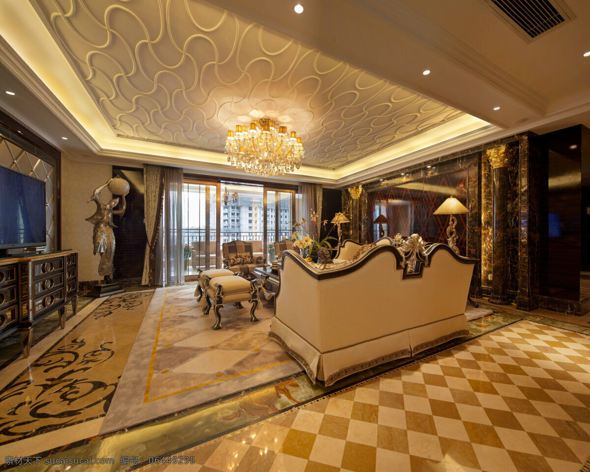 花纹 地毯 欧式 大厅 沙发 效果图 客厅 家装 家具 软装效果图 室内设计 展示效果 房间设计