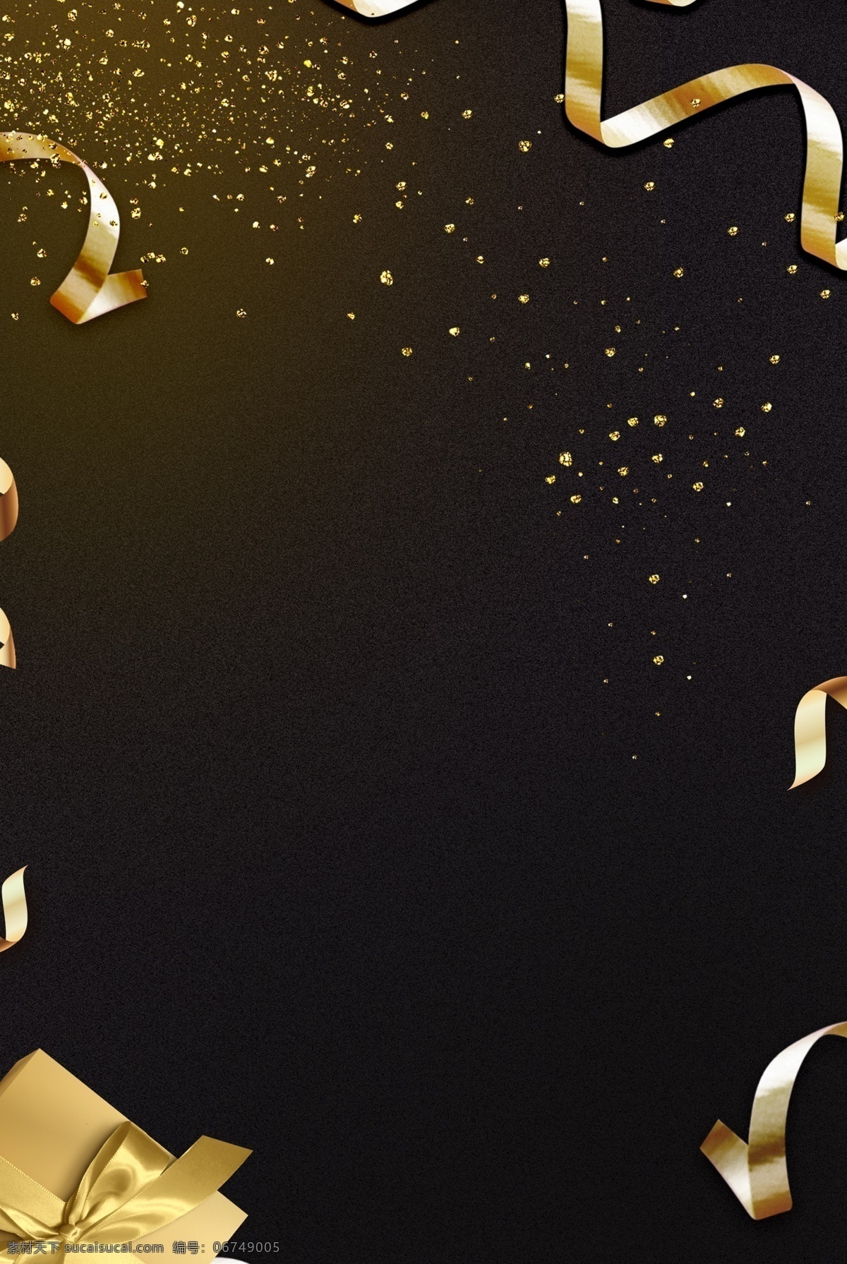 金色 黑色 时尚 大气 背景 简约 创新 原创 文艺 清新