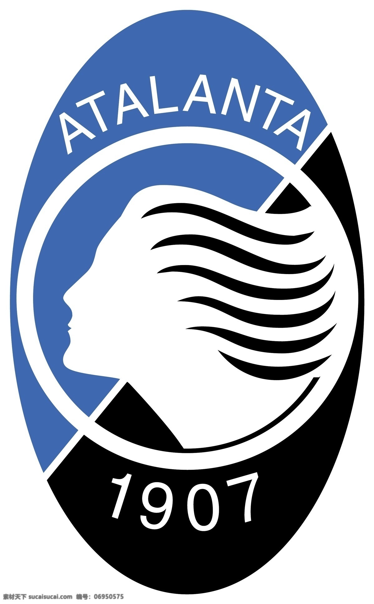 亚特兰大 足球 俱乐部 徽标 logo设计 比赛 意大利 意甲 甲级 联赛 矢量图