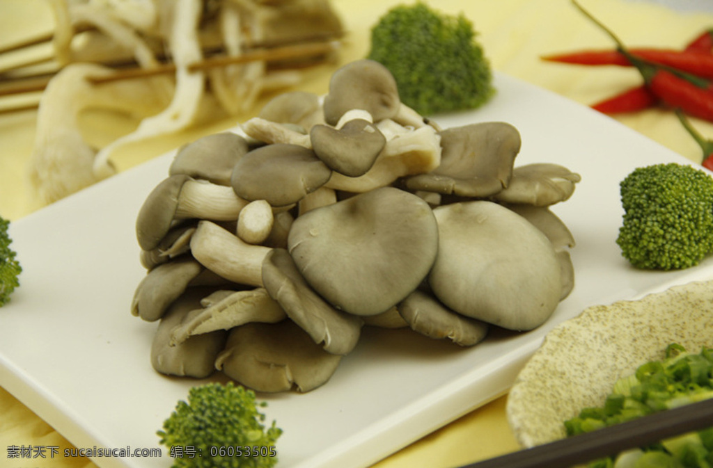 火锅 海鲜 美食 火锅食材 火锅配菜 美食海鲜 火锅菜品 蔬菜 平菇 蘑菇 餐饮美食 传统美食
