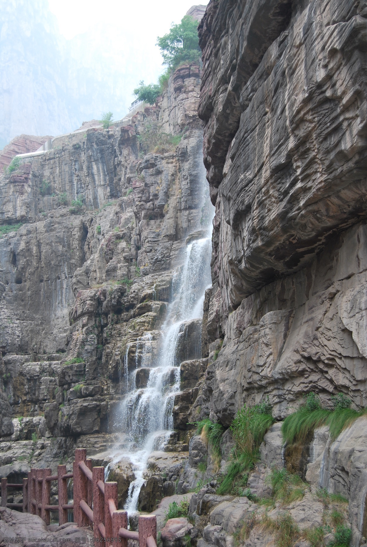 河南 云台山 瀑布 美景 山水风景 自然景观