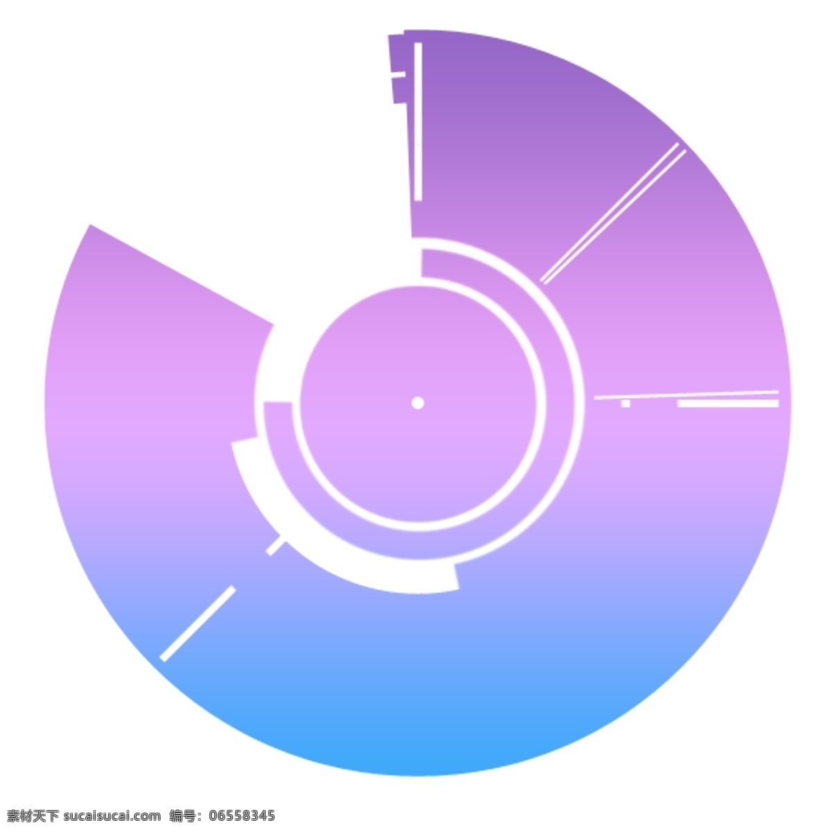 紫色 光碟 不规则 图形 免 扣 图 卡通 紫蓝色渐变 光环 免扣图 图标 渐变 不规则图形 紫色光盘