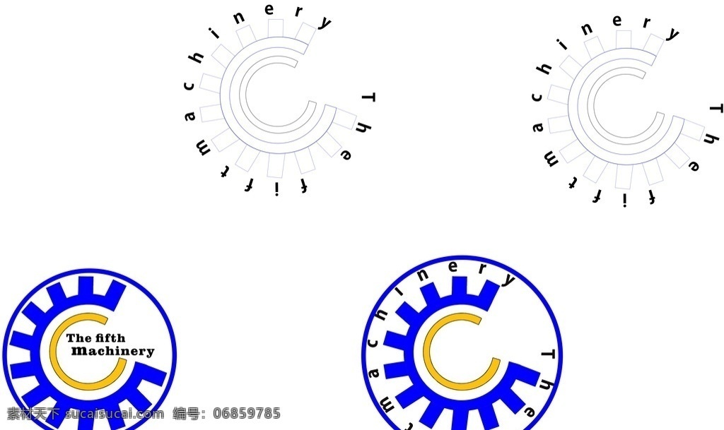 机械logo 工业 logo 原创 机械 个性 标志图标 企业 标志