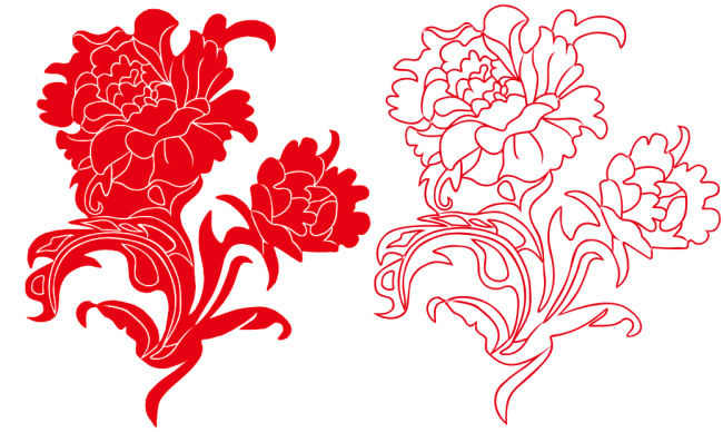 牡丹花 花朵 纹理背景 花式纹理 原创设计 其他原创设计