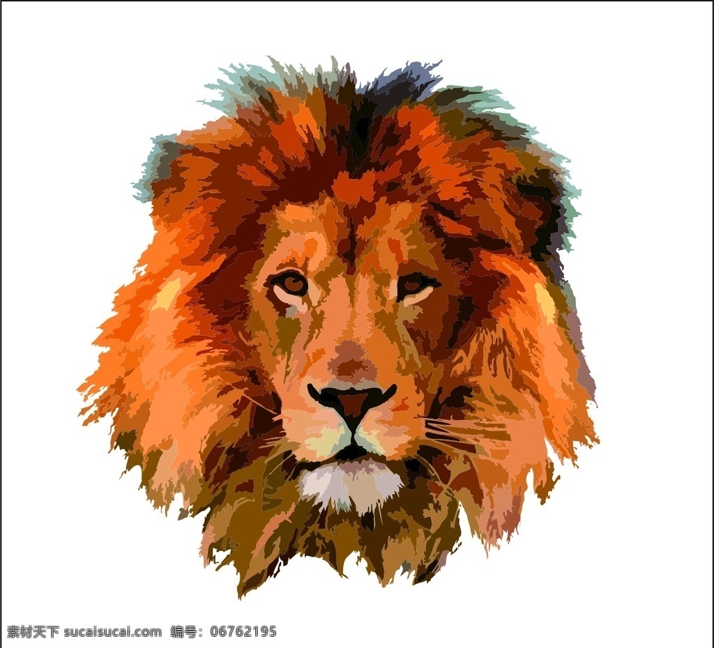 狮子 头像 狮 动物头像 动物 凶猛的动物 生物世界 野生动物