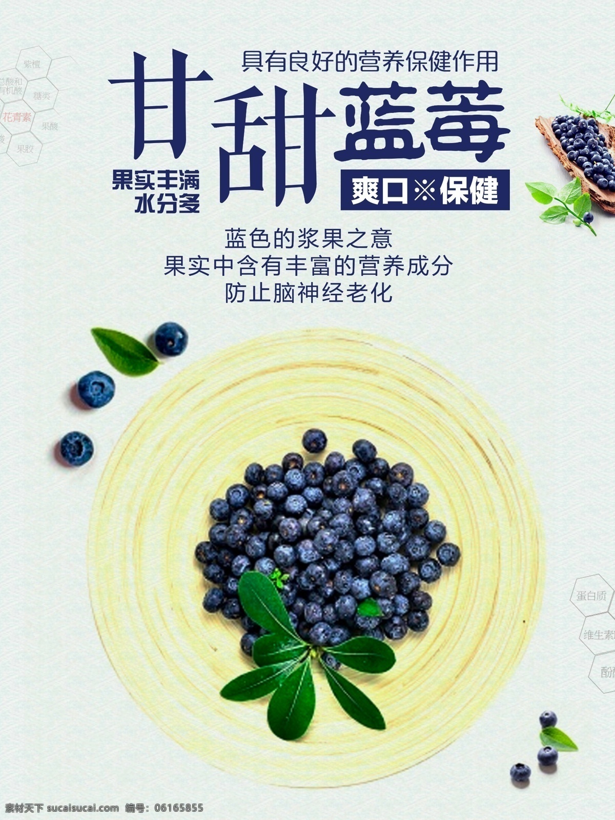 新鲜水果海报 蓝莓海报 新鲜 水果 海报 蓝莓 水果皇后