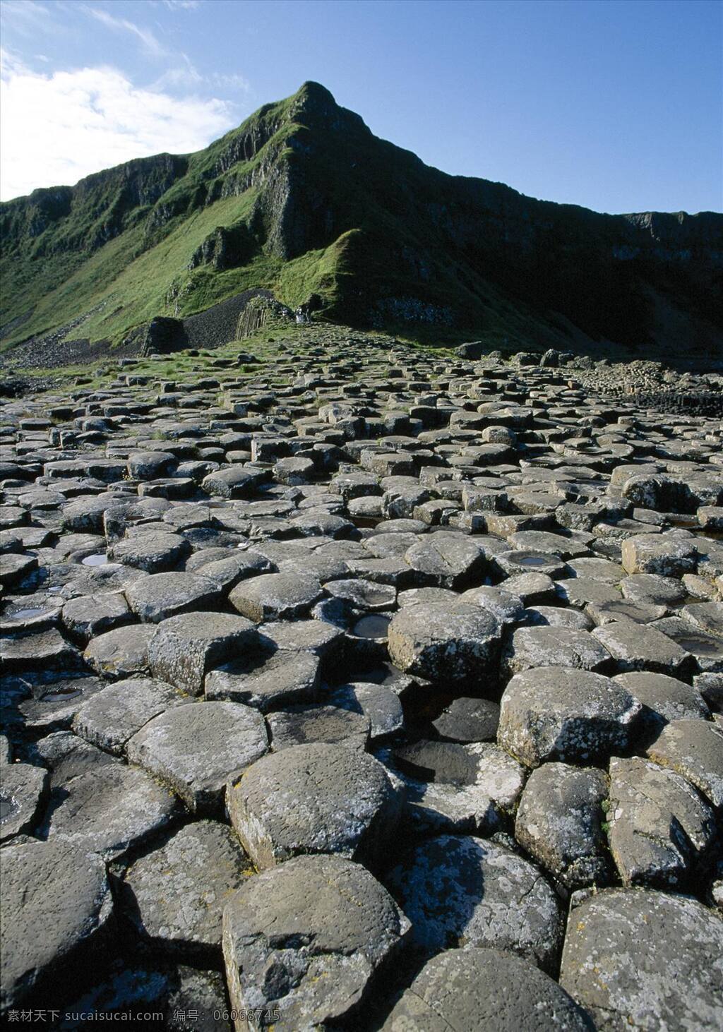 巨人堤 爱尔兰 鬼斧神工 八千万年 玄武岩 旅游摄影 国外旅游 摄影图库