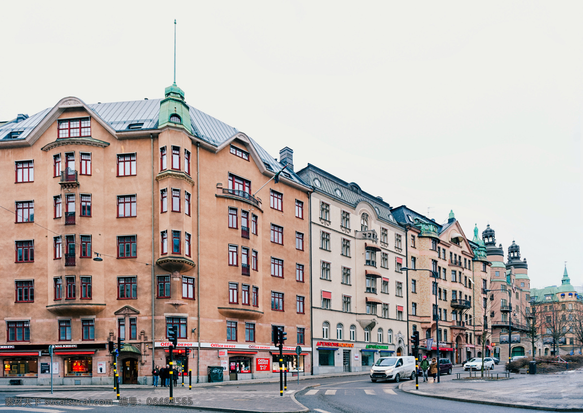 瑞典 首都 斯德哥尔摩 城市 建筑 特色 自然景观 建筑景观