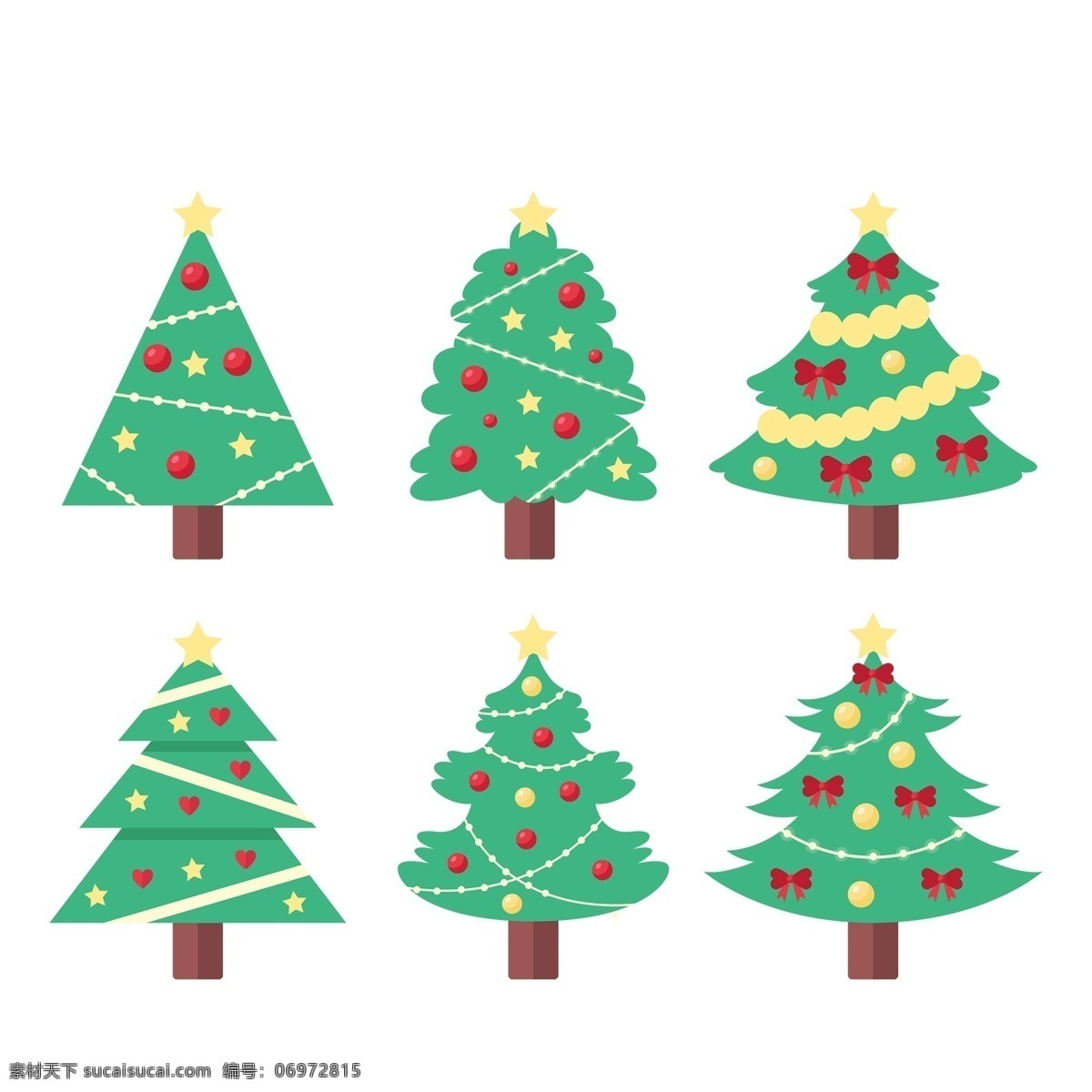 红 绿色 卡通 圣诞树 免 抠 透明 图 圣诞树装饰图 圣诞树元素 圣诞节树 圣诞元素 节日元素