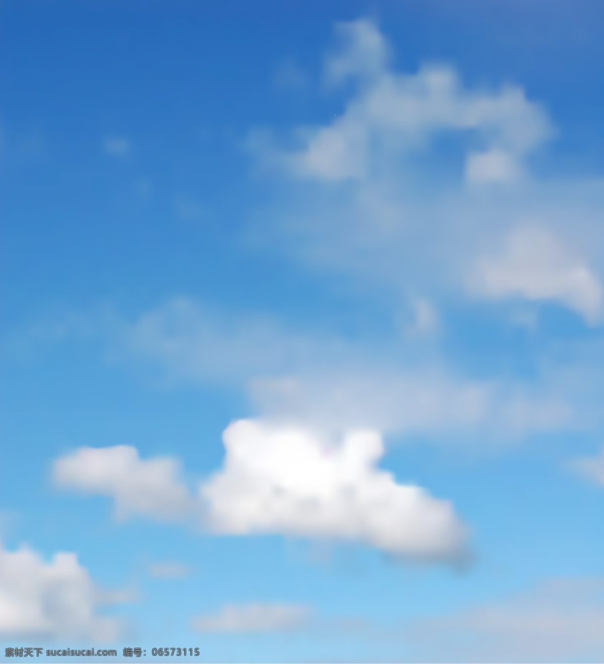 蓝天 白云 天空 手绘 时尚 背景 自然风光 蓝天白云 底纹背景 矢量 自然景观 蓝色