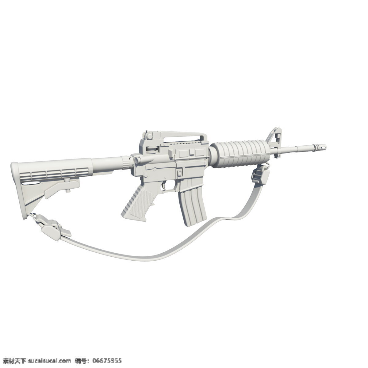 m4a1 模型 3d maya 枪械 建模 3d设计 3d作品
