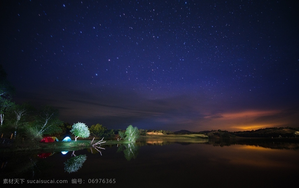 风景夜空 蓝天 花草 草地 白云 电脑桌面 风景 夜 星空 灯光树木 自然风景 自然景观