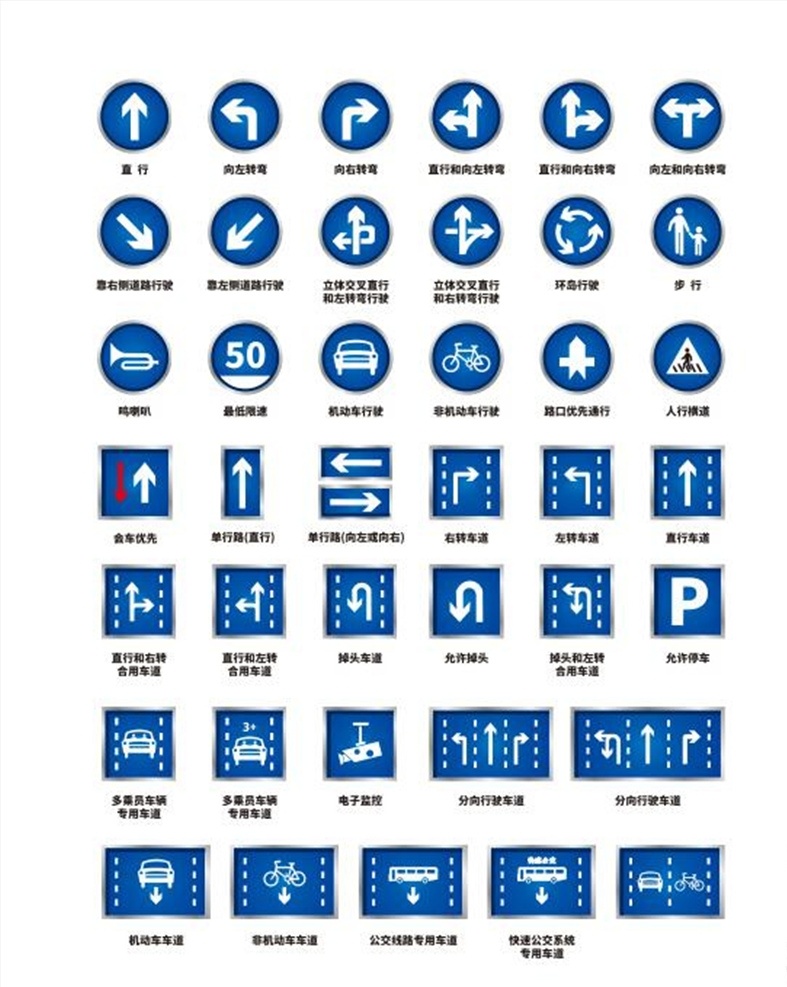 交通图标 人行道 马路 公路 交通 信号 vi