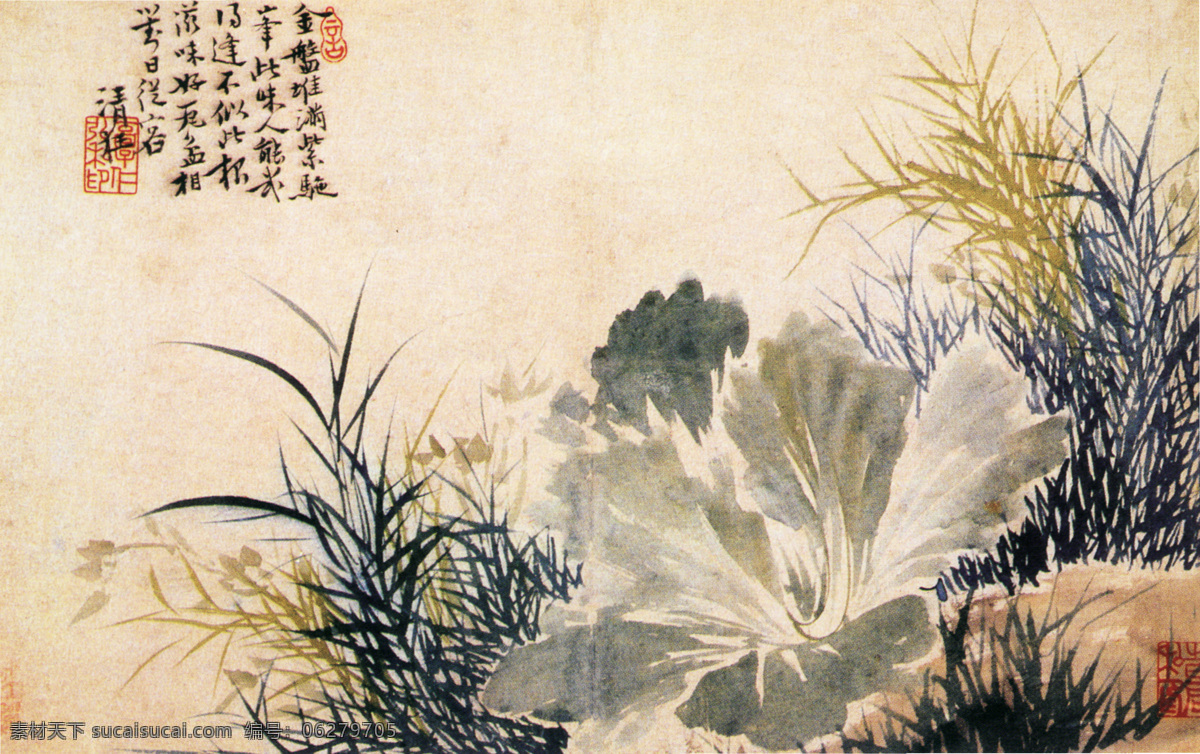 竹叶免费下载 中国风 竹竿 竹叶 竹子 中华 艺术 绘画 植物 文化艺术