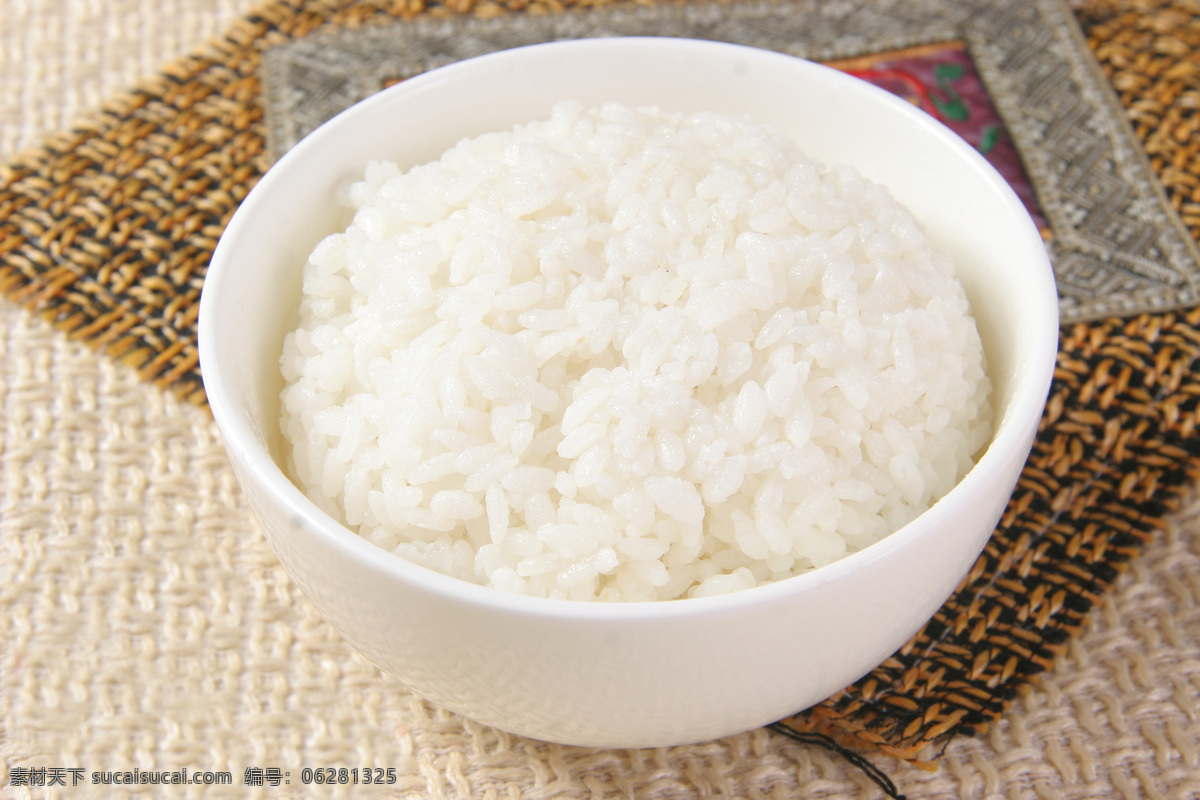 米饭 大米饭 白米饭 焖饭 蒸饭 稻米 主食 大米 白饭 传统美食 粮食 高清菜谱用图 餐饮美食