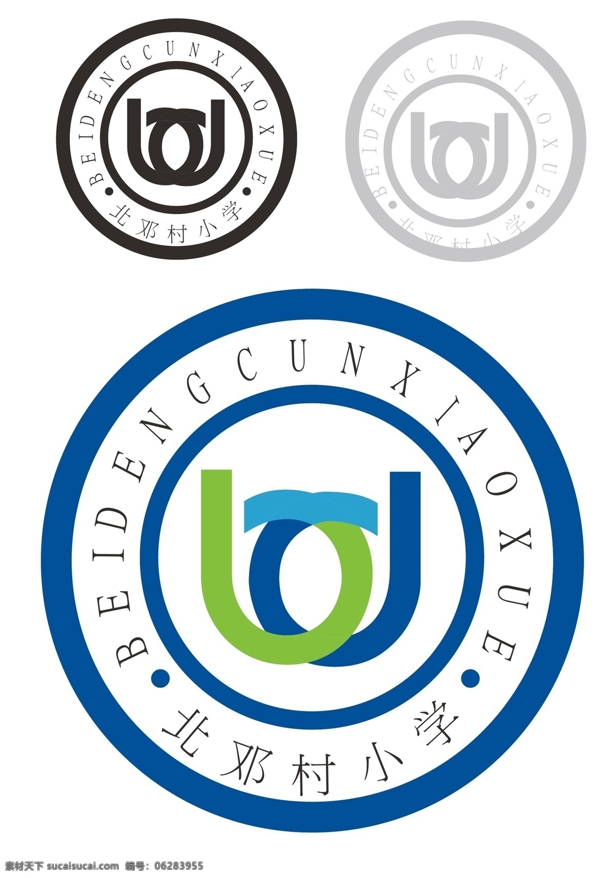 小学免费下载 logo logo设计 标识标志图标 企业 标志 小学 矢量 psd源文件 文件 源文件