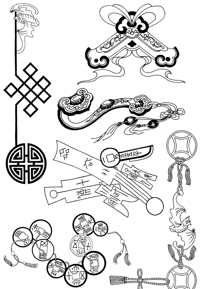 中国 传统 吉祥 图案 中国吉祥图案 传统图案 传统文化 文化艺术 分层 源文件