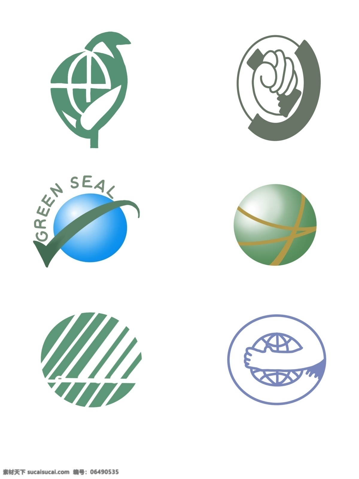 各国 简约 环保 标识 环保图标 图标 国家 多国 绿色 套图 元素 装饰