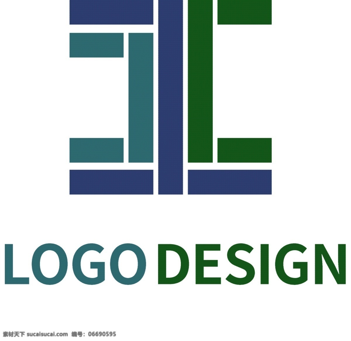 原创 字母 logo 标志设计 企业 网络 科技 公司 简约 蓝色 矢量 标志 logo设计