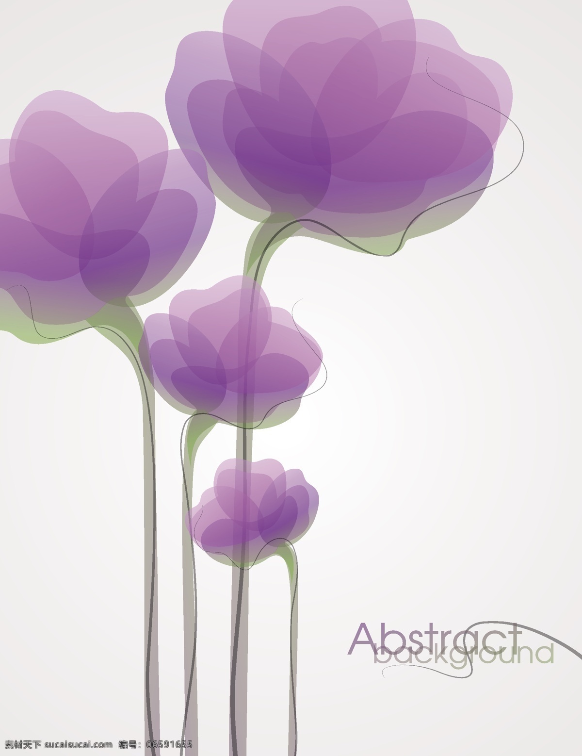 紫色 花 矢量图 花朵 紫色的花纹 紫色的花朵