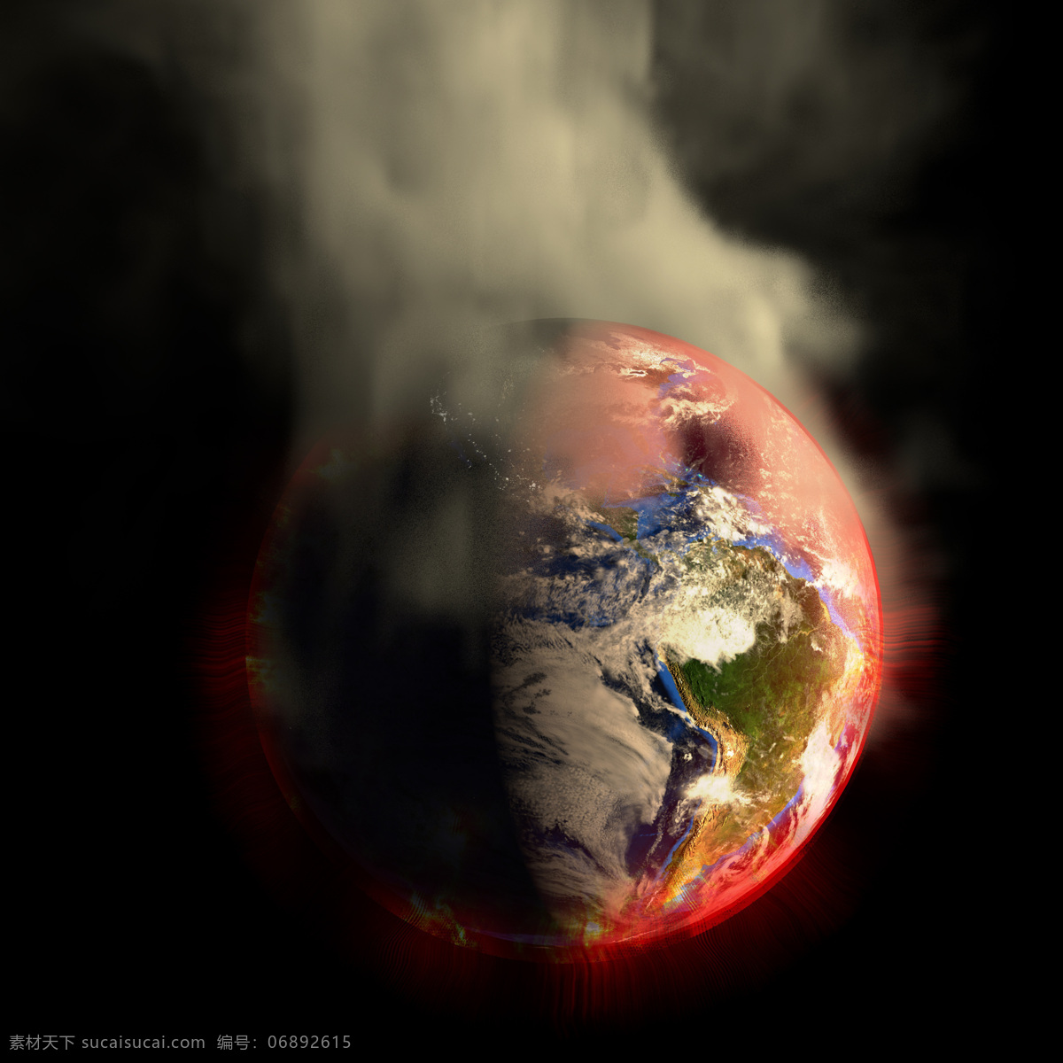 发热 地球 3d 3d设计 环保 生态文明 唯美 星球 炫酷 全球变暖 3d模型素材 其他3d模型