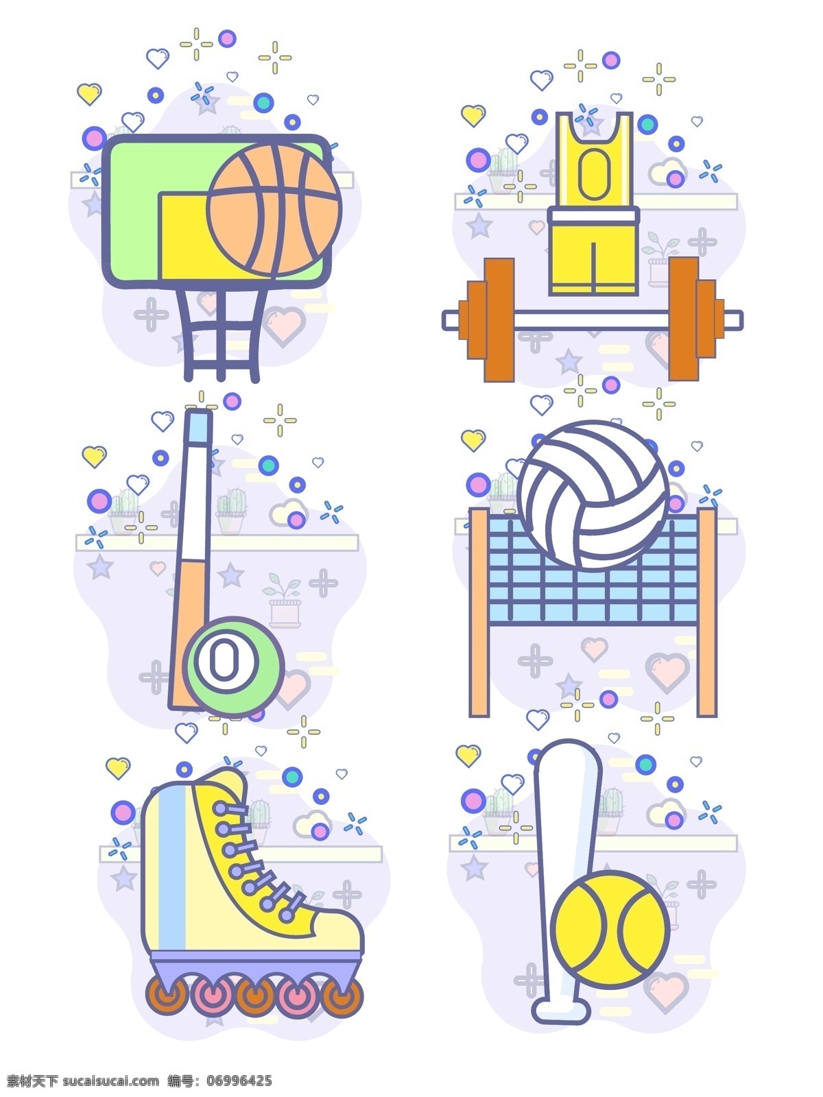 体育 图标 球 桌球 篮球 运动器材 矢量 元素 运动 排球 几何 装饰