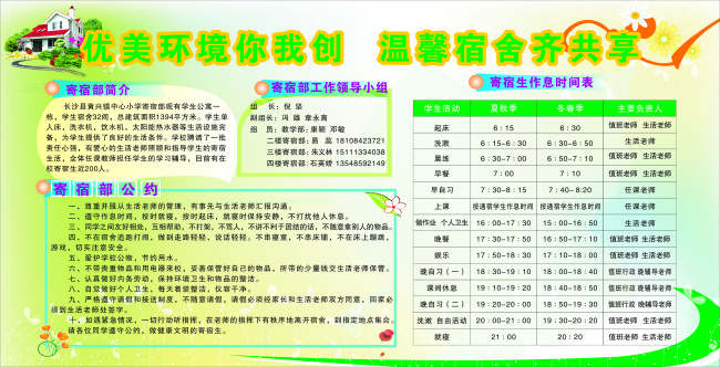 优美 环境 你我 创 爱护环境 宿舍 学校展板 学校展板设计