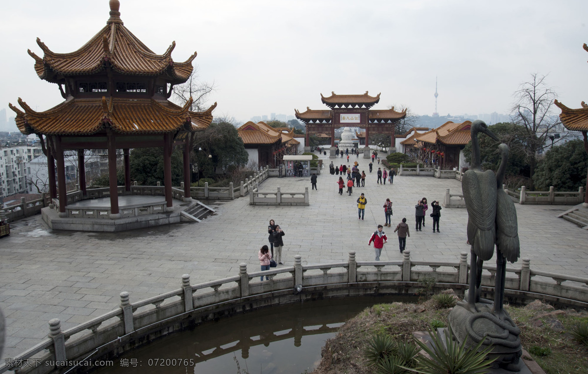 湖北 武汉 黄鹤楼 风景