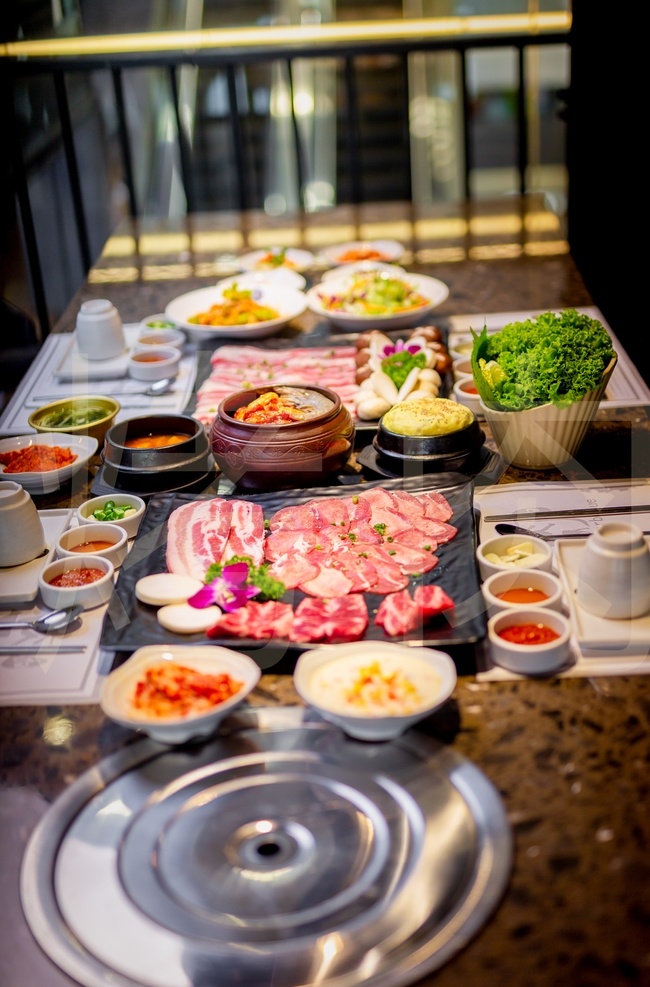 韩国烤肉 美食 传统美食 餐饮美食 高清菜谱用图