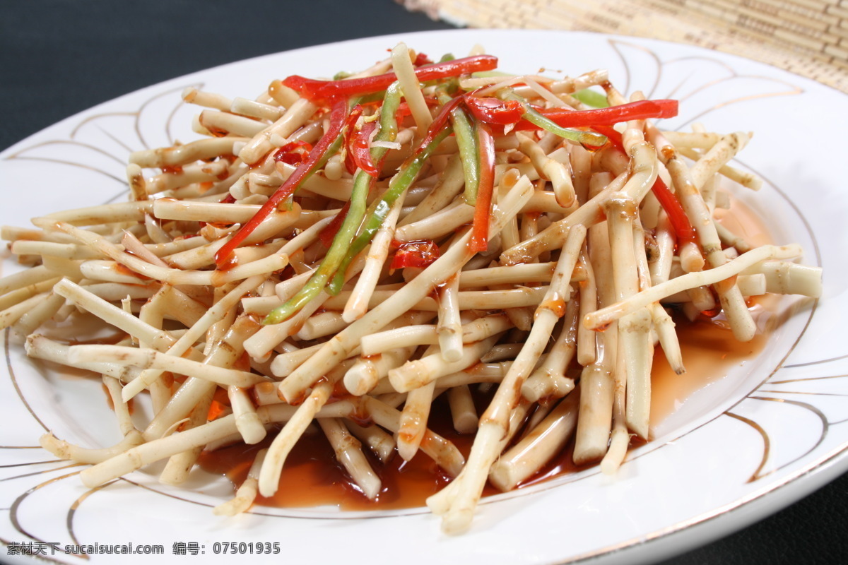 凉拌折耳根 美食 传统美食 餐饮美食