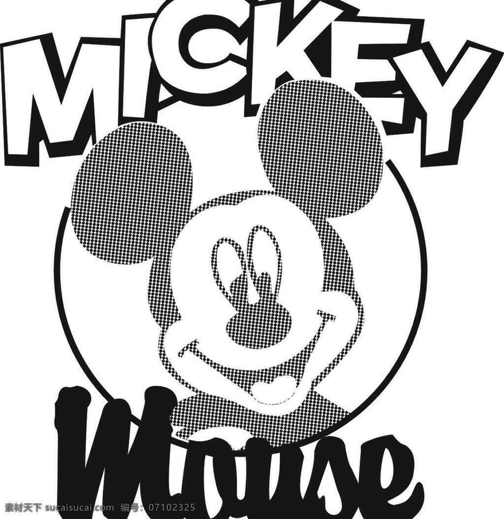 米老鼠 标志 其他矢量 矢量素材 英文字母 米老鼠标志 米老鼠头像 矢量 矢量图 艺术字