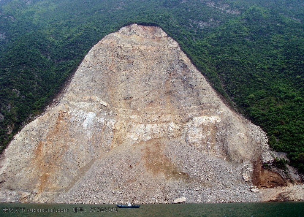 山体滑坡 山坡 滑坡 地质灾害 工程 监控 预警 自然风景 自然景观
