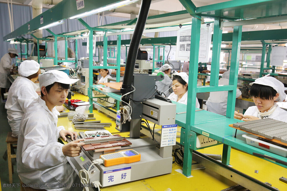 赣州 东磁 稀土 有限公司 车间 手机 振动马达 生产线 工业 工厂 现代科技 工业生产