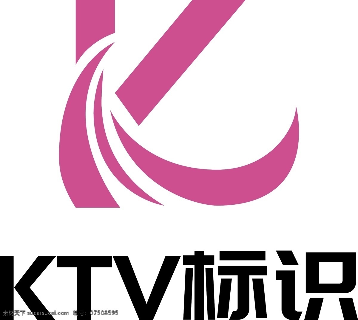 大气 ktv 标识设计 logo 标志 标识 ktv标志 休闲娱乐标志 休闲 娱乐