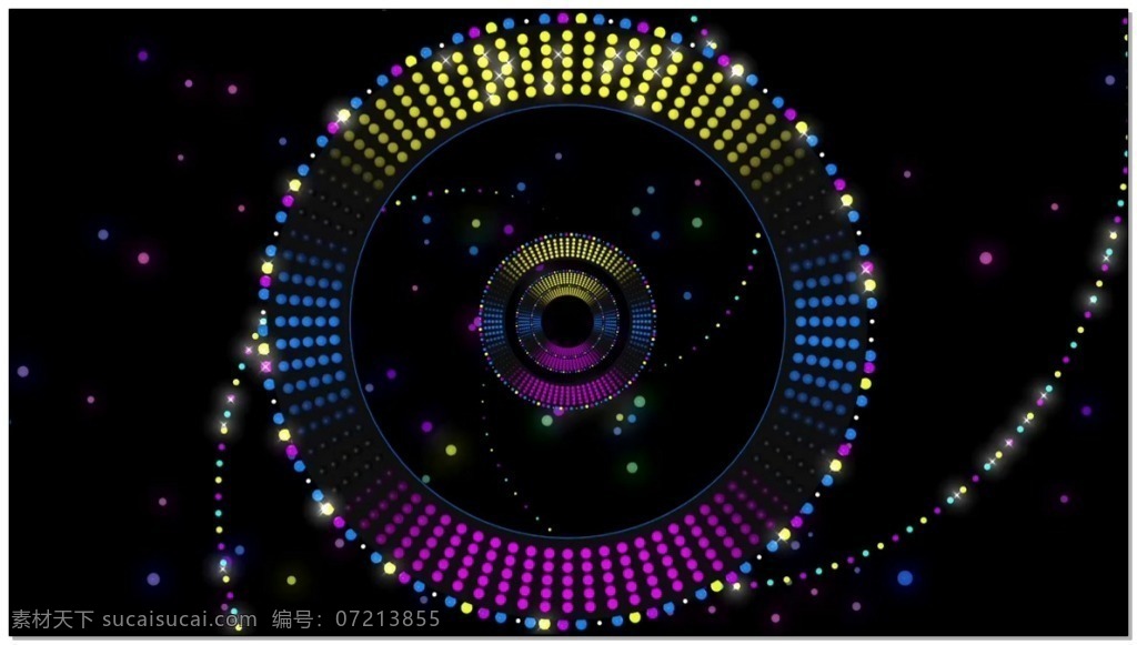 超 炫 粒子 飘散 视频 炫酷 科技 弧线 视频素材 动态视频素材