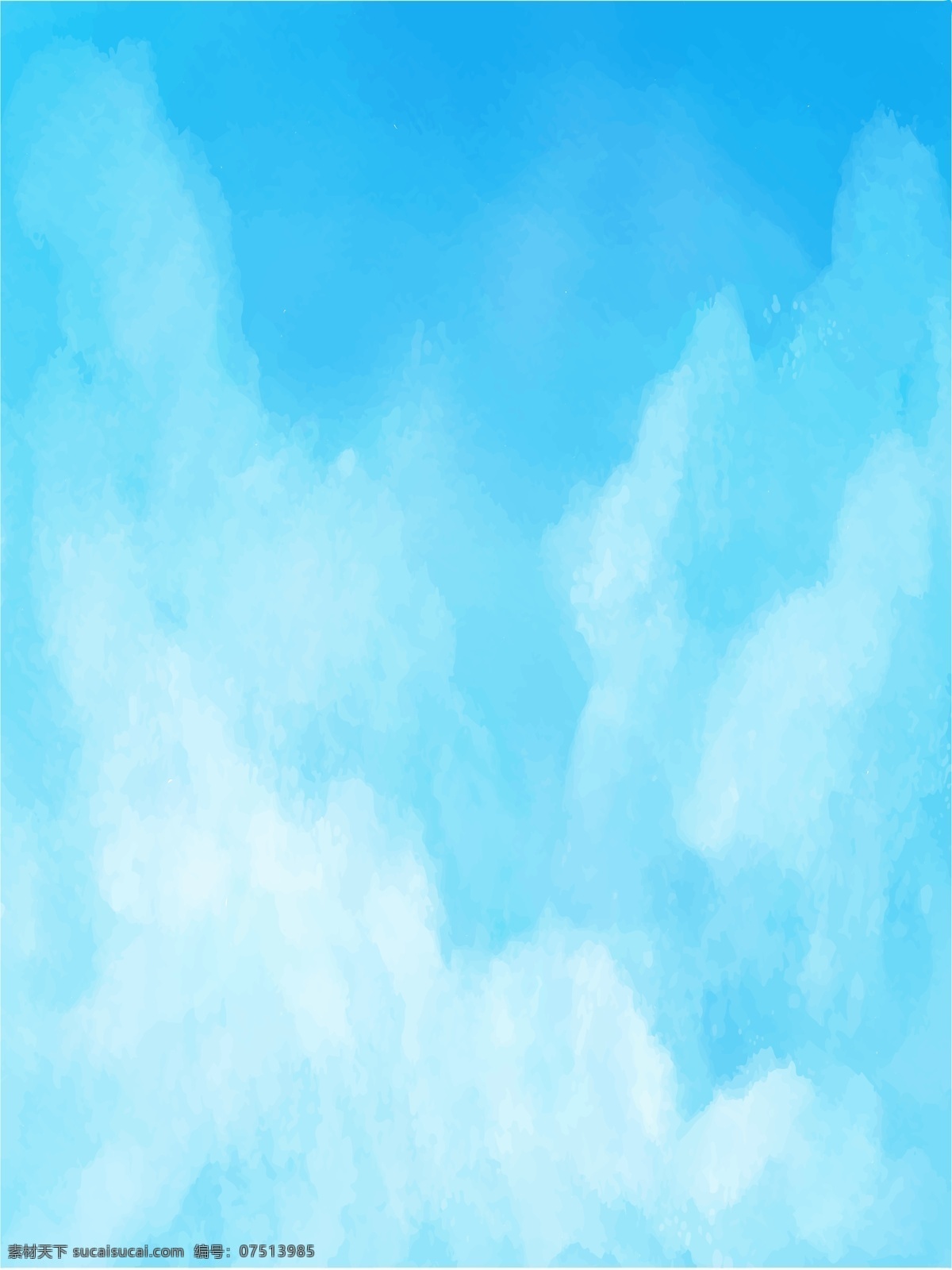 蓝天插画素材 蓝天白云 蓝天 白云 天空 美丽云彩 云朵 蓝色天空 蔚蓝的天空 深邃的天空 白云朵朵 棉柔的白云 云彩 原创素材 自然景观 自然风光