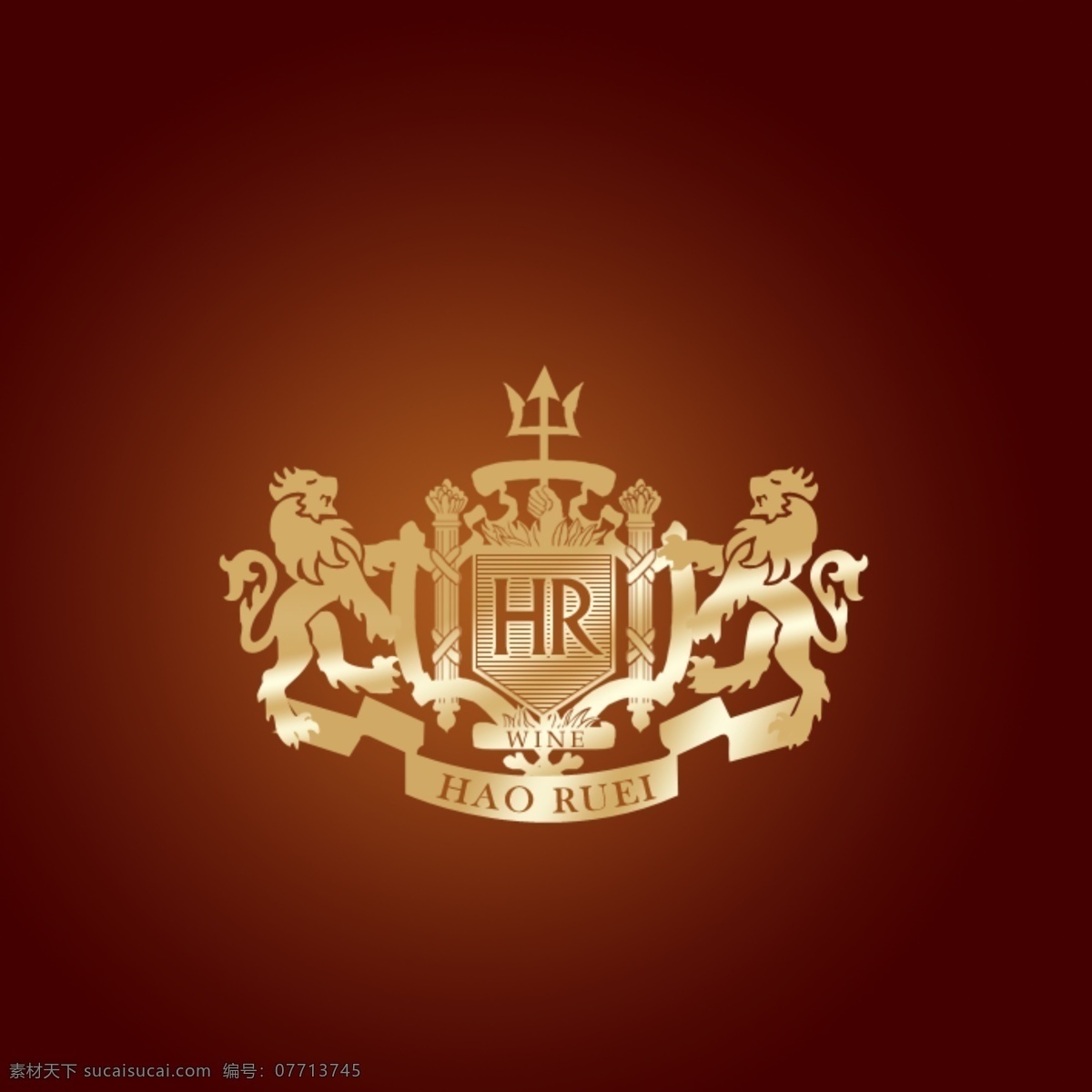 红酒 logo 标志