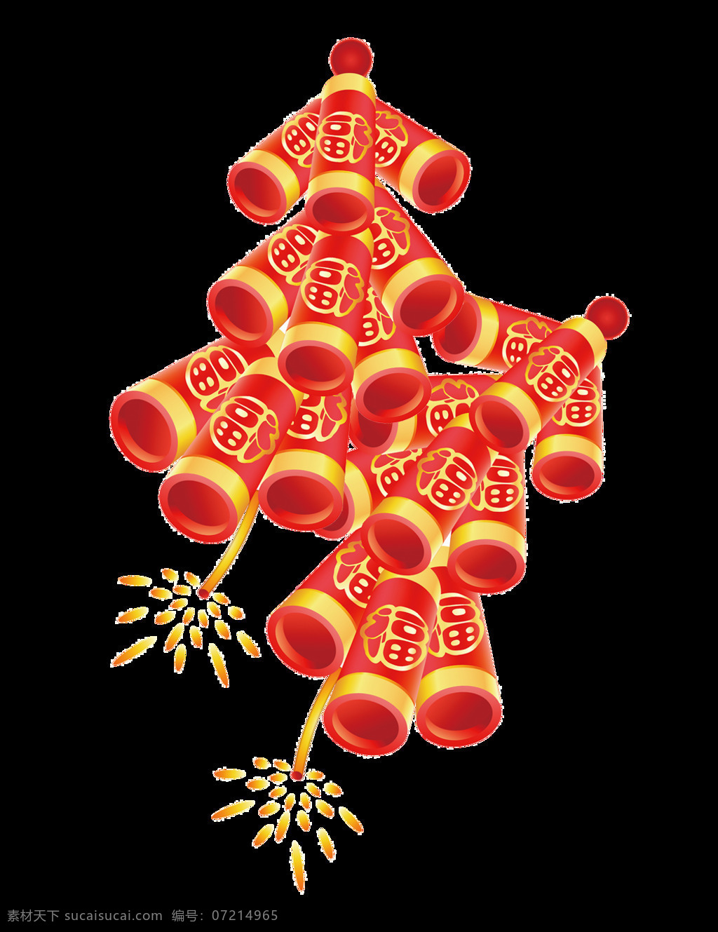 福字礼花元素 2018 传统文化 大吉大利 贺新年 节日素材 节日元素 庆祝 喜庆烟花 新年鞭炮 元旦素材 中式习俗