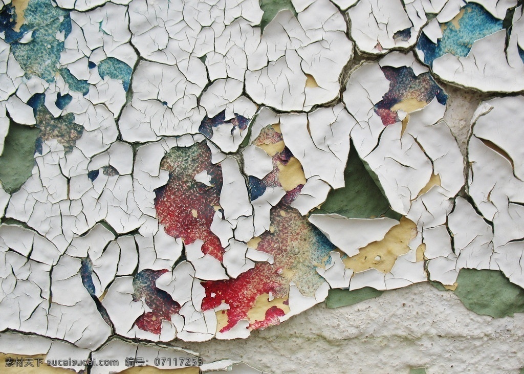 色彩 斑驳 墙壁 色彩斑斓 剥落 残破 建筑摄影 建筑园林