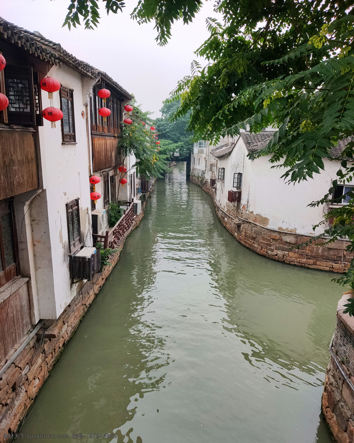 水乡 江苏 七里塘 水上建筑 水村 旅游摄影 国内旅游