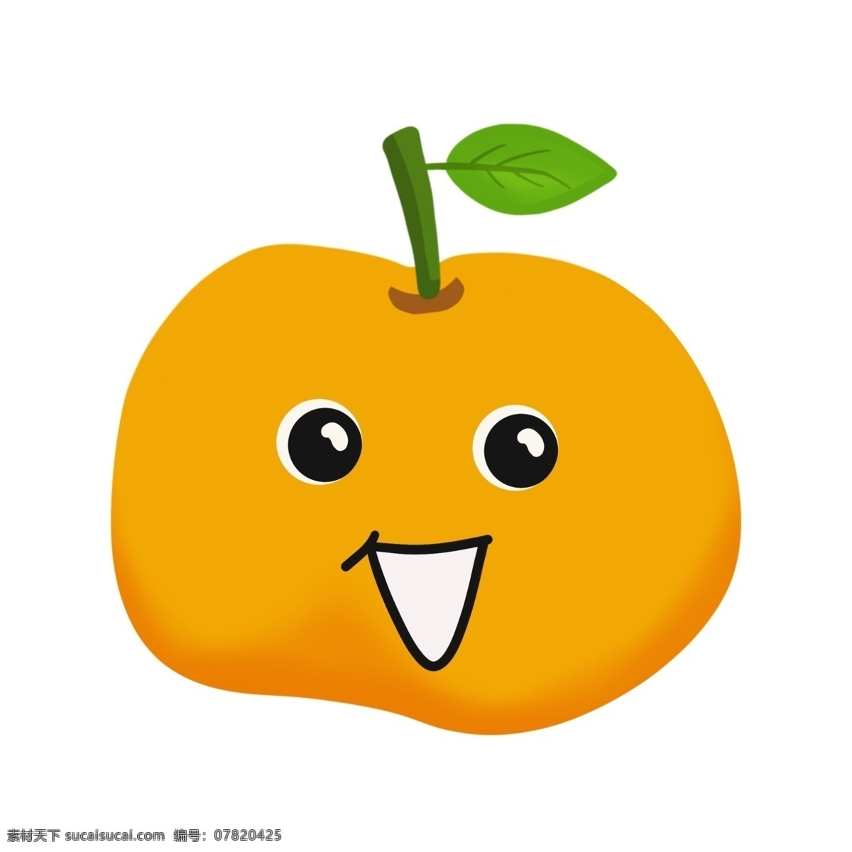 开心 可爱 橙子 插图 微笑 笑脸 开心快乐 开心的橙子 可爱的橙子 开心的水果 笑脸橙子