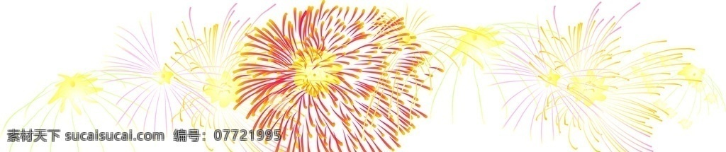 烟花 烟花底纹 古老 传统 矢量 花边花纹 底纹边框